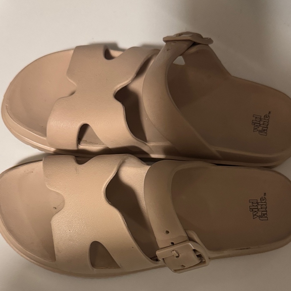 Wild Fable Nude Buckle Sandals